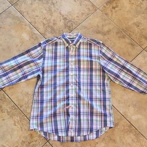 Plaid Vineyard Vines Button Down Men’s Medium
